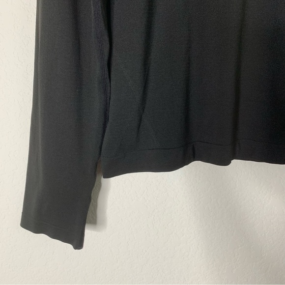 Lululemon Mens black metal vent tech 1/4 zip up pull over sweatshirt M - Picture 3 of 9